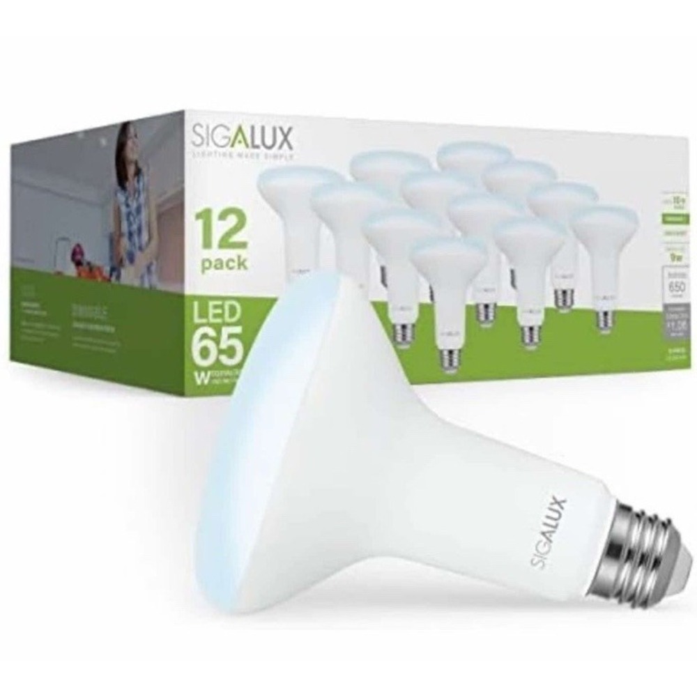 Sigalux LED Flood Lights Indoor, BR30 LED Bulb 65W Equivalent, Dimmable Reces... - Picture 5 of 9